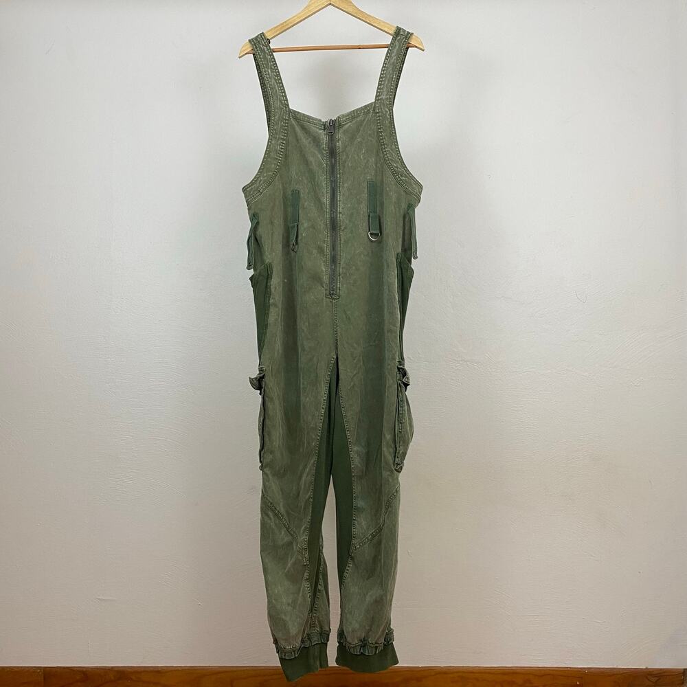 FP Movement - Free People Fast Track Onesie - Sage - XL